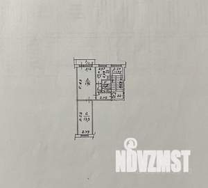 2-к квартира, вторичка, 45м2, 3/5 этаж
