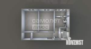 2-к квартира, вторичка, 63м2, 11/23 этаж