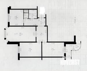 3-к квартира, вторичка, 77м2, 6/14 этаж