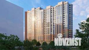 2-к квартира, строящийся дом, 67м2, 5/22 этаж