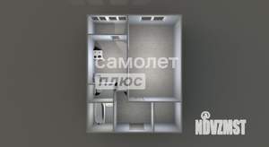 1-к квартира, вторичка, 44м2, 14/22 этаж