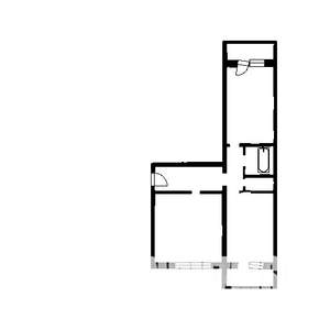2-к квартира, вторичка, 55м2, 12/14 этаж