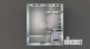 1-к квартира, вторичка, 39м2, 2/16 этаж