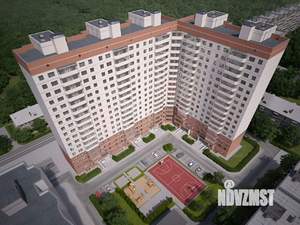 2-к квартира, строящийся дом, 63м2, 1/17 этаж