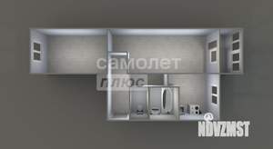 2-к квартира, вторичка, 47м2, 4/5 этаж