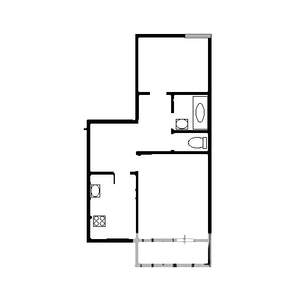 2-к квартира, вторичка, 51м2, 4/9 этаж
