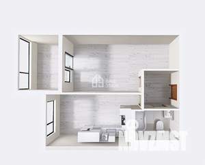 1-к квартира, вторичка, 41м2, 5/21 этаж