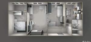 3-к квартира, вторичка, 53м2, 5/9 этаж