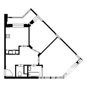2-к квартира, вторичка, 62м2, 6/17 этаж