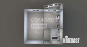 1-к квартира, вторичка, 34м2, 4/16 этаж