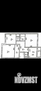 3-к квартира, вторичка, 70м2, 3/18 этаж