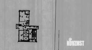 Студия квартира, вторичка, 44м2, 1/22 этаж