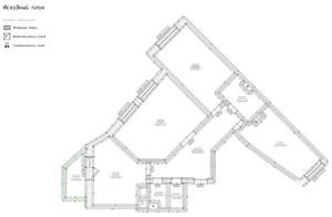 3-к квартира, вторичка, 95м2, 8/21 этаж