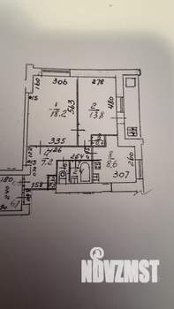 2-к квартира, вторичка, 56м2, 9/14 этаж