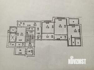 2-к квартира, вторичка, 61м2, 9/17 этаж