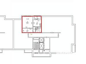 Студия квартира, вторичка, 38м2, 1/18 этаж