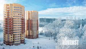2-к квартира, строящийся дом, 73м2, 8/17 этаж