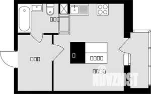 Студия квартира, вторичка, 26м2, 2/17 этаж