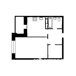 1-к квартира, вторичка, 40м2, 8/14 этаж