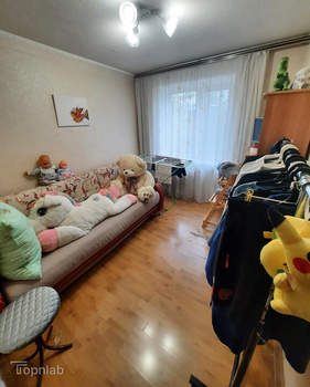 3-к квартира, вторичка, 61м2, 4/9 этаж