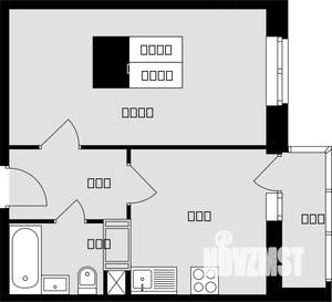 1-к квартира, вторичка, 34м2, 9/17 этаж