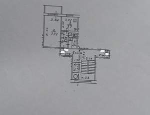 1-к квартира, вторичка, 33м2, 8/9 этаж