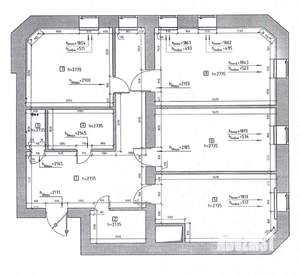 3-к квартира, вторичка, 102м2, 6/6 этаж