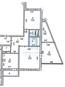 2-к квартира, вторичка, 54м2, 12/18 этаж