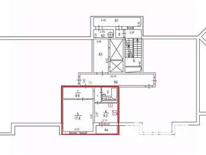 1-к квартира, вторичка, 38м2, 3/18 этаж