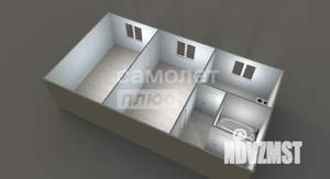 2-к квартира, вторичка, 44м2, 1/5 этаж