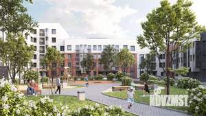 3-к квартира, строящийся дом, 66м2, 6/8 этаж