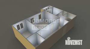 2-к квартира, вторичка, 58м2, 14/17 этаж