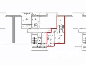 2-к квартира, вторичка, 54м2, 9/18 этаж