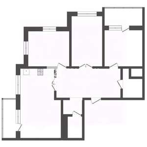 3-к квартира, вторичка, 92м2, 20/25 этаж