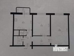 2-к квартира, вторичка, 58м2, 10/18 этаж