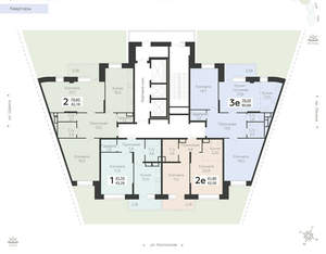 2-к квартира, вторичка, 82м2, 11/22 этаж