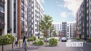 2-к квартира, строящийся дом, 61м2, 8/8 этаж