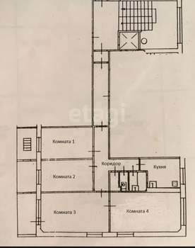 4-к квартира, вторичка, 75м2, 6/9 этаж