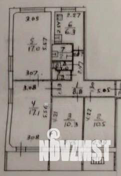 4-к квартира, вторичка, 74м2, 5/9 этаж