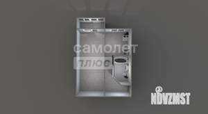 1-к квартира, вторичка, 34м2, 4/5 этаж