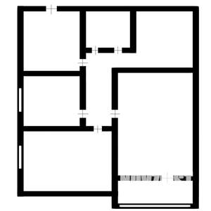 3-к квартира, вторичка, 64м2, 4/10 этаж