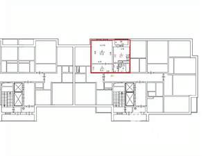 Студия квартира, вторичка, 38м2, 1/18 этаж