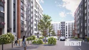 3-к квартира, строящийся дом, 75м2, 7/8 этаж