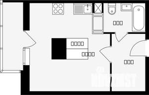 Студия квартира, вторичка, 29м2, 5/17 этаж