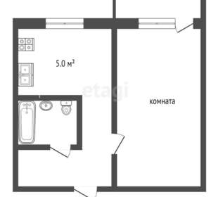 1-к квартира, вторичка, 31м2, 5/5 этаж