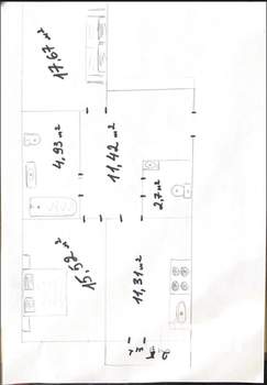 2-к квартира, вторичка, 62м2, 9/17 этаж