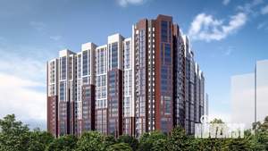 1-к квартира, строящийся дом, 40м2, 9/22 этаж