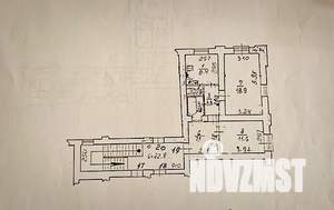 2-к квартира, вторичка, 53м2, 2/3 этаж