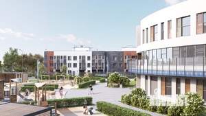 2-к квартира, строящийся дом, 45м2, 6/8 этаж