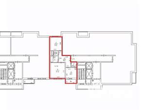 Студия квартира, вторичка, 54м2, 1/18 этаж